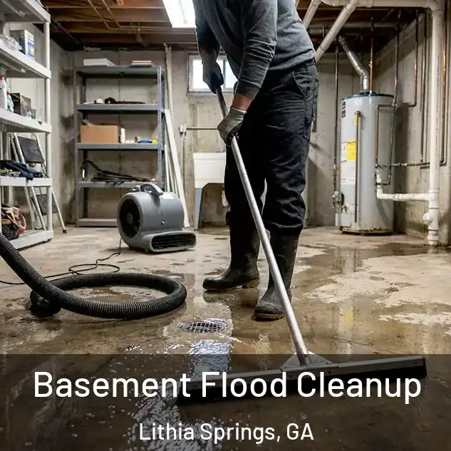  Basement Flood Cleanup Lithia Springs, GA