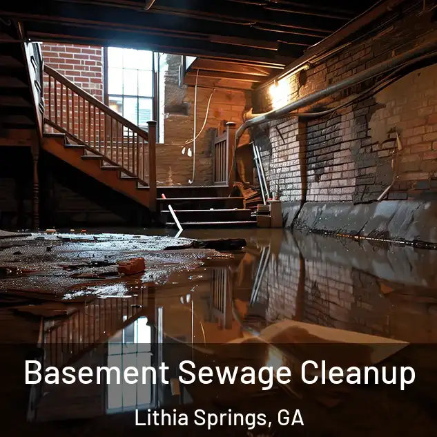  Basement Sewage Cleanup Lithia Springs, GA