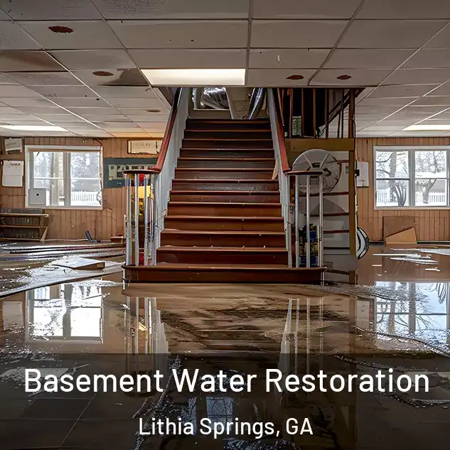  Basement Water Restoration Lithia Springs, GA