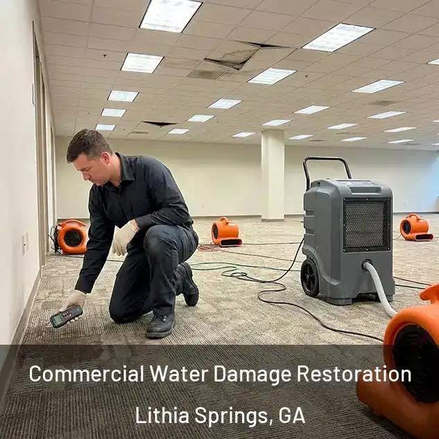  Commercial Water Damage Restoration Lithia Springs, GA