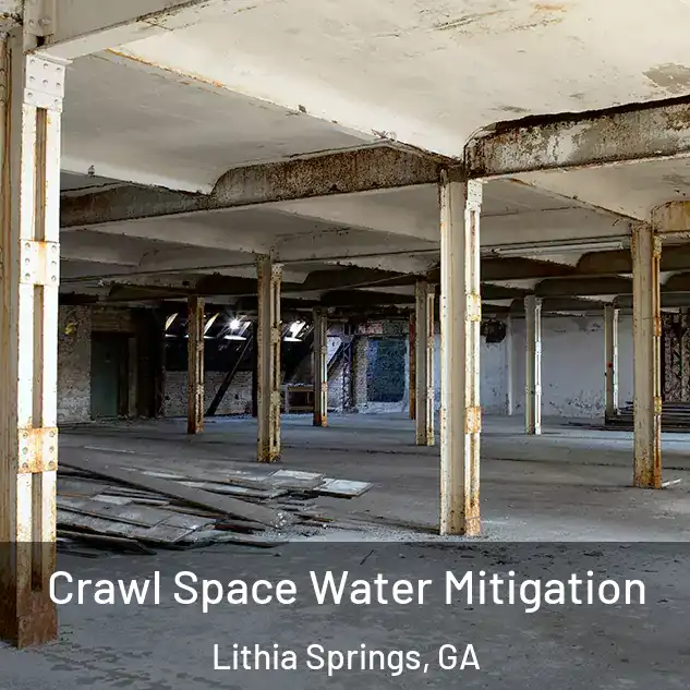  Crawl Space Water Mitigation Lithia Springs, GA