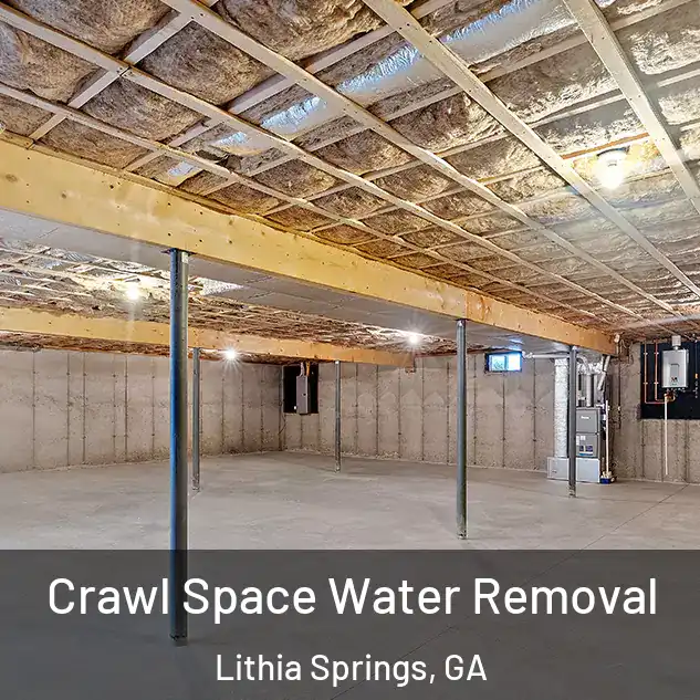  Crawl Space Water Removal Lithia Springs, GA