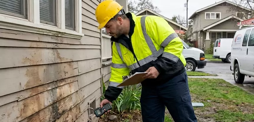 Water Damage Exterior Wall Lithia Springs