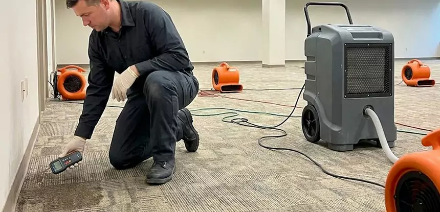 Drying Carpet Padding After Flood in Lithia Springs