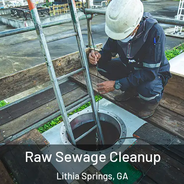  Raw Sewage Cleanup Lithia Springs, GA