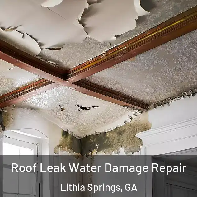  Roof Leak Water Damage Repair Lithia Springs, GA