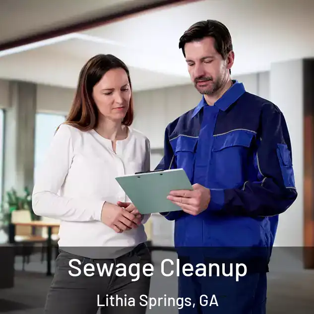  Sewage Cleanup Lithia Springs, GA