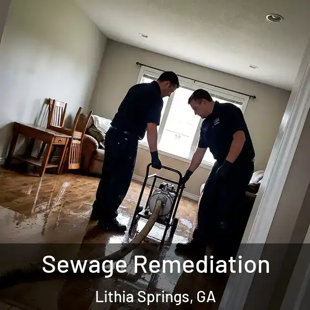  Sewage Remediation Lithia Springs, GA