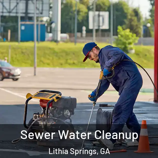  Sewer Water Cleanup Lithia Springs, GA